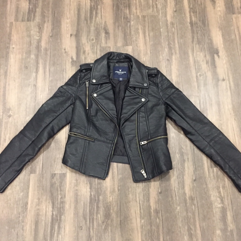 NEW Faux Leather Jacket